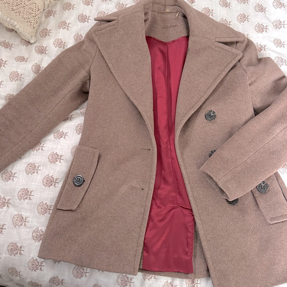 Lightly used Calvin Klein Coat